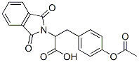 CAS 登录号：65594-96-9， 3-(4-乙酰氧基-苯基)-2-(1,3-二氧代-1,3-二氢-异吲哚-2-基)-丙酸
