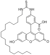 CAS 登录号:65603-18-1, N'-十八烷基荧光素-5-硫脲