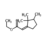 CAS#: 656236-41-8, Ethyl (2Z)-(2,2,3-trimethylcyclopentylidene)acetate