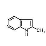 CAS#: 65645-56-9, 2-Methyl-1H-pyrrolo[2,3-c]pyridine