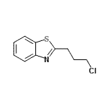 CAS#: 65655-72-3, 2-(3-Chloropropyl)-1,3-benzothiazole