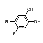 CAS#: 656804-73-8, 4-Bromo-5-fluoro-1,2-benzenediol
