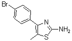 CAS#: 65705-44-4, 4-(4-Bromophenyl)-5-Methyl-2-Thiazolamine