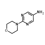CAS 登录号：65735-68-4， 2-(4-吗啉基)-5-嘧啶胺
