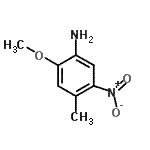 CAS#: 65740-55-8, 2-Methoxy-4-methyl-5-nitroaniline