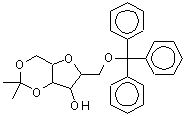 CAS 登录号：65758-50-1， 2,5-脱水-1,3-O-异亚丙基-6-O-三苯甲基己糖醇