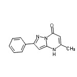 CAS#: 65774-92-7, 5-Methyl-2-phenylpyrazolo[1,5-a]pyrimidin-7(4H)-one