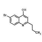 CAS#: 658079-03-9, 6-Bromo-2-propyl-4-quinolinol