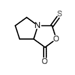 CAS#: 65815-12-5, 3-Thioxotetrahydro-1H-pyrrolo[1,2-c][1,3]oxazol-1-one