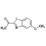 CAS#: 65840-56-4, 1-(5-Methoxy-1,3-benzothiazol-2-yl)ethanone