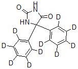 CAS#: 65854-97-9, 5,5-Di(Phenyl-D5)-2,4-Imidazolidinedione
