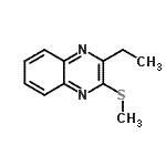 CAS#: 658686-48-7, 2-Ethyl-3-(methylsulfanyl)quinoxaline