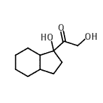 CAS 登录号：658698-21-6， 2-羟基-1-(1-羟基辛氢-1H-茚-1-基)乙酮