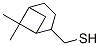 CAS 登录号：6588-78-9， 6,6-二甲基双环[3.1.1]庚烷-2-甲硫醇