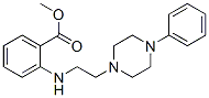 CAS 登录号：65883-70-7， 2-[2-(4-苯基哌嗪-1-基)乙基氨基]苯甲酸甲酯