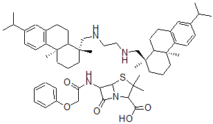 CAS#: 6591-72-6, Penicillin V Hydrabamine