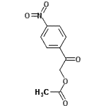 CAS#: 65921-30-4, 2-(4-Nitrophenyl)-2-oxoethyl acetate