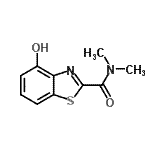 CAS#: 659731-95-0, 4-Hydroxy-N,N-dimethyl-1,3-benzothiazole-2-carboxamide