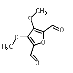 CAS#: 65990-57-0, 3,4-Dimethoxy-2,5-furandicarbaldehyde