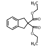 CAS#: 66014-45-7, Diethyl 1,3-dihydro-2H-indene-2,2-dicarboxylate