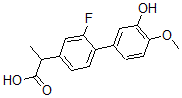 CAS#: 66067-42-3, 3'-Hydroxy-4'-Methoxyflurbiprofen