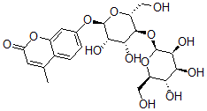 CAS#: 66068-40-4, 4-Methylumbelliferyl alpha-Mannobioside