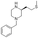 CAS 登录号：660862-41-9， (S)-N4-苄基-2-(甲硫基乙基)哌嗪