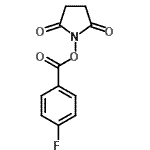 CAS 登录号：66134-67-6， 1-[(4-氟苯甲酰)氧基]-2,5-吡咯烷二酮
