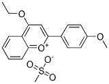 CAS#: 66142-20-9, 4-Ethoxy-2-(4-Methoxyphenyl)-1-Benzopyrylium Methylsulphonate