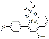 CAS#: 66142-21-0, 4-Methoxy-2-(4-Methoxyphenyl)-1-Benzopyrylium Methyl Sulphate