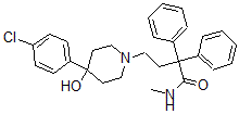 CAS#: 66164-07-6, 4-(4-Chlorophenyl)-4-Hydroxy-N-Methyl-alpha,alpha-Diphenyl-1-Piperidinebutanamide