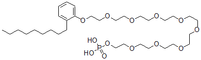 CAS#: 66197-78-2, 26-(Nonylphenoxy)-3,6,9,12,15,18,21,24-Octaoxahexacosan-1-Ol 1-(Dihydrogen Phosphate)