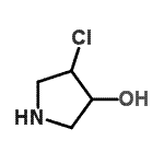 CAS#: 66206-85-7, 4-Chloro-3-pyrrolidinol
