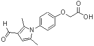 CAS#: 662154-28-1, [4-(3-Formyl-2,5-dimethyl-1H-pyrrol-1-yl)phenoxy]acetic acid