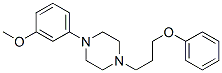 CAS 登录号：66307-59-3， 1-(3-甲氧基苯基)-4-(3-苯氧基丙基)哌嗪
