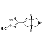 CAS#: 663173-49-7, (3aR,6aS)-5-(2-Methyl-2H-tetrazol-5-yl)-1,2,3,3a,4,6a-hexahydrocyclopenta[c]pyrrole