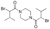 CAS#: 6632-82-2, 2-Bromo-1-[4-(2-Bromo-3-Methyl-Butanoyl)Piperazin-1-Yl]-3-Methyl-Butan -1-One