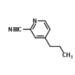 CAS#: 663614-88-8, 4-Propyl-2-pyridinecarbonitrile
