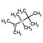CAS#: 66365-05-7, N,N,1,1-Tetramethyl-1-(2-methyl-2-propanyl)silanamine