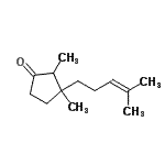 CAS#: 663919-75-3, 2,3-Dimethyl-3-(4-methyl-3-penten-1-yl)cyclopentanone