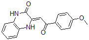 CAS 登录号：66394-50-1， 3,4-二氢-3-[2-(4-甲氧基苯基)-2-氧代乙亚基]-2(1H)-喹喔啉酮
