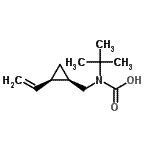 CAS#: 663942-11-8, (2-Methyl-2-propanyl){[(1R,2R)-2-vinylcyclopropyl]methyl}carbamic acid