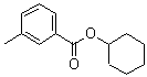 CAS#: 6641-66-3, 3-Methyl-Benzoicacid Cyclohexyl Ester