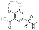 CAS#: 66410-82-0, 3,4-Dihydro-8-[(Methylamino)Sulphonyl]-2H-Benzo-1,5-Dioxepin-6-Carboxylic Acid