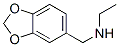 CAS 登录号：6642-35-9， N-(1,3-苯并二氧戊环-5-基甲基)-N-乙胺