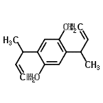 CAS#: 664324-50-9, 2,5-Di(3-buten-2-yl)-1,4-benzenediol