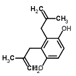 CAS#: 664324-52-1, 2,3-Bis(2-methyl-2-propen-1-yl)-1,4-benzenediol