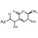 CAS#: 664354-71-6, (5R,6S)-3-(2-Chloro-1-hydroxypropyl)-5-hydroxy-6-methyl-5,6-dihydro-2H-pyran-2-one