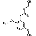 CAS 登录号：66469-86-1， 乙基(2,5-二甲氧基苯基)乙酸酯