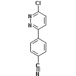 CAS 登录号：66548-54-7， 4-(6-氯-3-哒嗪基)苯甲腈